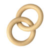 Ethical Pet SPOT Love The Earth Natural Rubber Double Ring Dog Toy