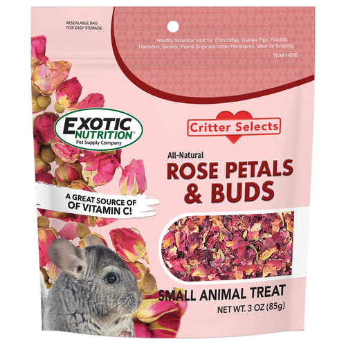 Exotic Nutrition Rose Petals & Buds Treat