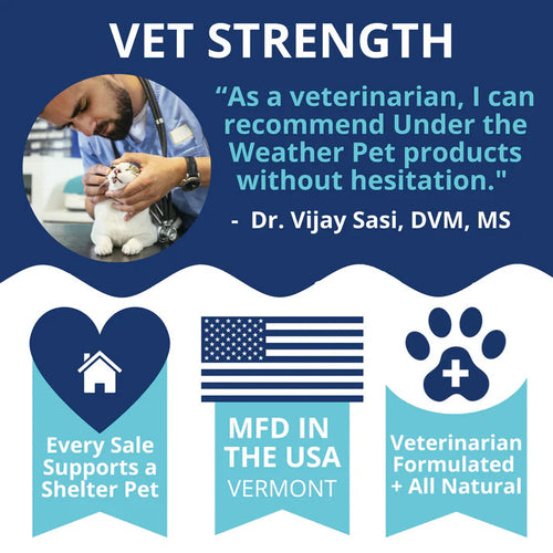 Under the Weather Pet 3-in-1 Vital Colostrum Gel for Cats