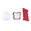 Zippy Paws Miniz Breakfast Foods Dog Toy