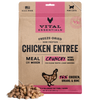 Vital Essentials Freeze-Dried Raw Protein Chicken Crunchy Nibs Cat Food