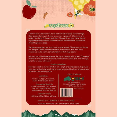 Yak 9 Cheweese Chuurros Dog Treats
