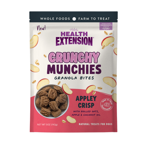 Health Extension Crunchy Munchies Granola Bites-Appley Crisp Dog Treats
