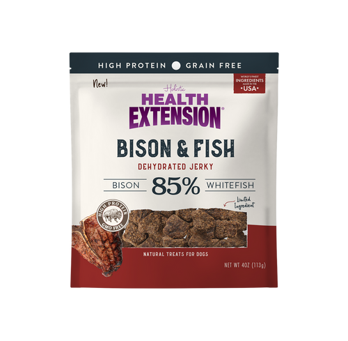 Health Extension Bison & Fish Jerky Dog Treats