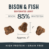 Health Extension Bison & Fish Jerky Dog Treats