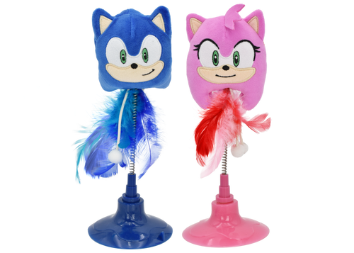 MULTIPET Sonic the Hedgehog® Sonic and Amy Rose Cat Swatters