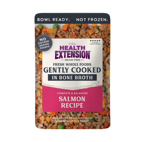 Health Extension Gently Cooked Grain Free Salmon Recipe