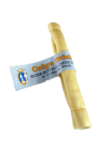 QT Dog Colgn Stick 6 Banded Dog Treats
