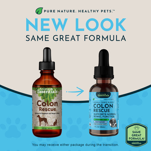Animal Essentials Colon Rescue Herbal Tonic | Supports Normal Bowel Function