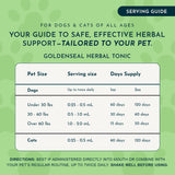 Animal Essentials Goldenseal Single Herb Tonic | Promotes Resistance to Pathogens