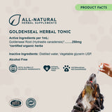 Animal Essentials Goldenseal Single Herb Tonic | Promotes Resistance to Pathogens