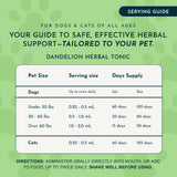 Animal Essentials Dandelion Single Herb Tonic | Supports Healthy Liver Function