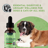 Animal Essentials Dandelion Single Herb Tonic | Supports Healthy Liver Function