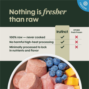 Instinct FreshRaw Medallions Cage-Free Turkey Recipe Dog Food