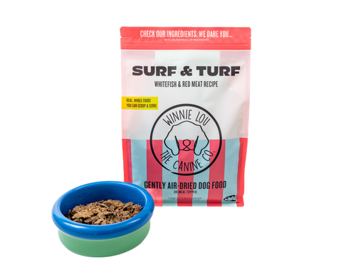 Winnie Lou Air Dried Dog Food Surf & Turf