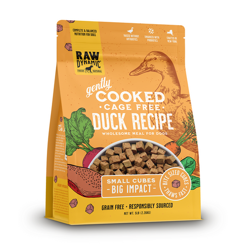 Raw Dynamic Gently Cooked Duck Recipe for Dogs
