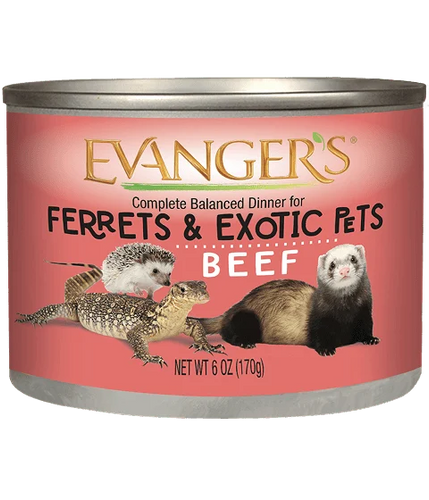 Evanger's Beef Dinner for Ferrets & Exotic Pets