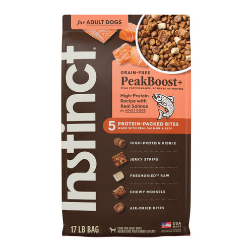 Instinct® PeakBoost™ Grain-Free High-Protein Recipe with Real Salmon Dog Food
