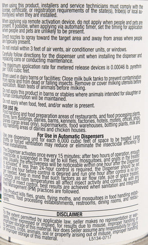 Prozap LD-44T Metered Fly Spray, 6.5 oz