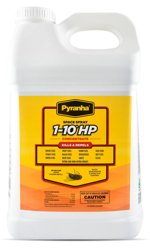 Pyranha Insect Control Space Fly Spray 1-10 HPS Concentrate for Barns, Stables, & Kennels