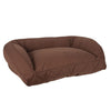 Quilted Microfiber Bolster Dog Bed