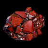 Rare Alien Amethyst with Red Hematite Natural Mineral Specimen # B 6949