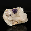 Rare Blue Fluorite with Quartz Natural Mineral Specimen # B 6757