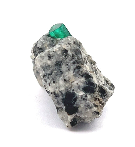 Rare Deep green Emeralds Natural Mineral Specimen museum # B 6827