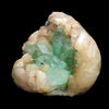 Rare Green Apophyllite with Stilbite Natural Mineral Specimen #TC24-21