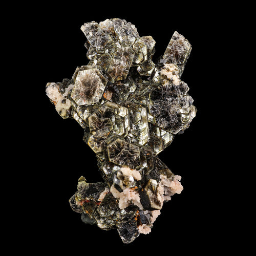 Rare Hexagon Mica with Feldspar Natural Mineral Specimen # B 6811