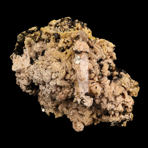Rare Hexagon Mica with Feldspar Natural Mineral Specimen # B 6828