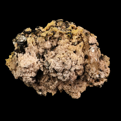 Rare Hexagon Mica with Feldspar Natural Mineral Specimen # B 6828