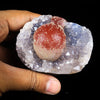 Rare Red Botryoidal Fluorites Natural mineral Specimen # B 7000