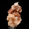 Red Apophyllite Cube With Stilbite Natural Mineral Specimen # B 6569