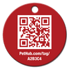 PetHub QR Pet ID Tag – Classic Aluminum