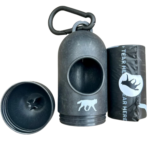 Compostable Poop Bags + Bamboo Dispenser + Hemp Rope Tug Toy Bundle (195 Bags)