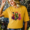 Sanderson Sister Skeletons Tee | Witchy Halloween Skeleton Graphic T-Shirt
