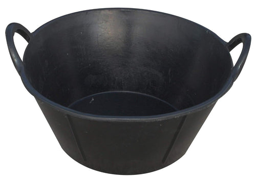 Little Giant Rubber Feeding and Watering Pan/Tub with Handles
