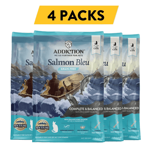 Salmon Bleu Dry Cat Food