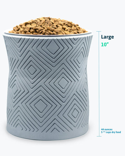 Santa Fe Modern Elevated Dog Bowl