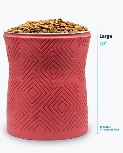 Santa Fe Modern Elevated Dog Bowl