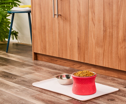 Santa Fe Modern Elevated Dog Bowl