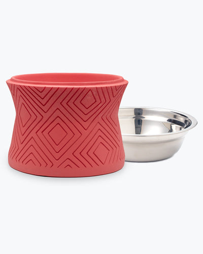 Santa Fe Modern Elevated Dog Bowl