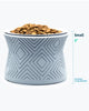 Santa Fe Modern Elevated Dog Bowl