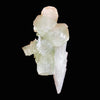 Rare Scolecite Spray with Green Apophyllite Crystals – Natural Indian Zeolite Specimen from Nashik, India DK150
