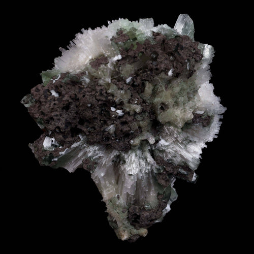 Scolecite Galssy Spehere with Apophyllite Natural Mineral Specimen  # B 4609