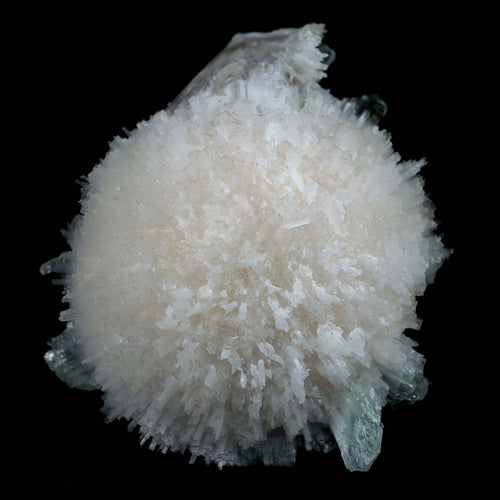 Scolecite Galssy Spehere with Apophyllite Natural Mineral Specimen  # B 4609