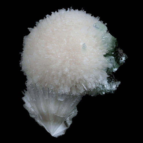 Scolecite Galssy Spehere with Apophyllite Natural Mineral Specimen  # B 4609