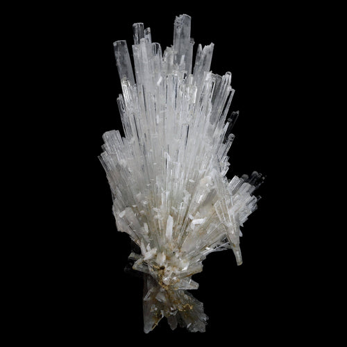 Scolecite Glassy Spray Natural Mineral Specimen  # B 4608