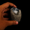 Scolecite Inside MM Quartz Geode Natural Mineral Specimen # B 6166